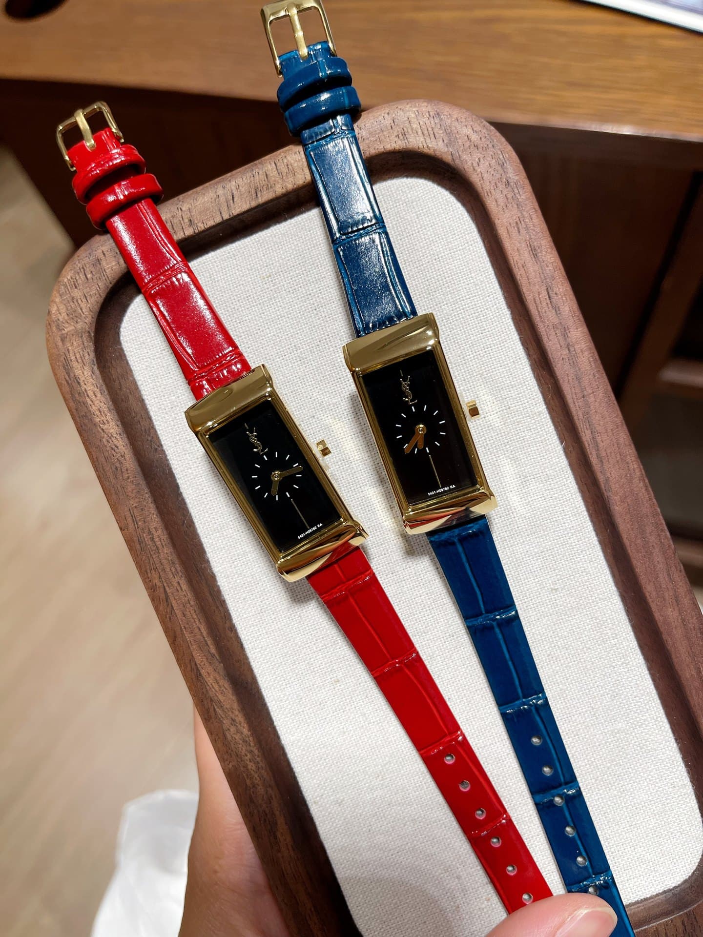 Saint Laurent Red Belt