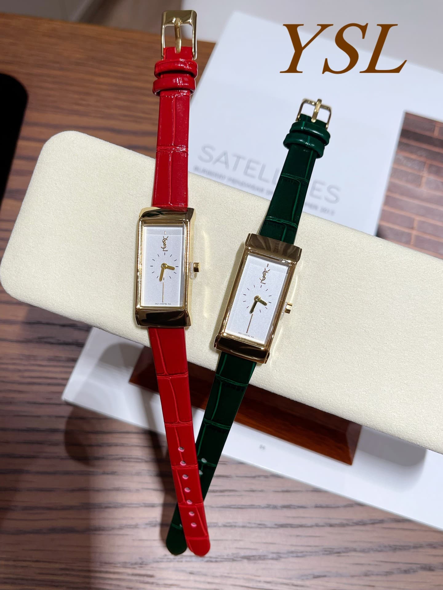 Saint Laurent Red Belt