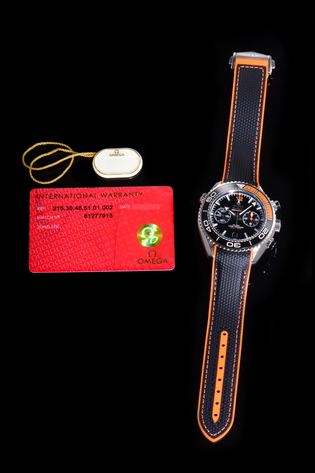 Omega Black Watch