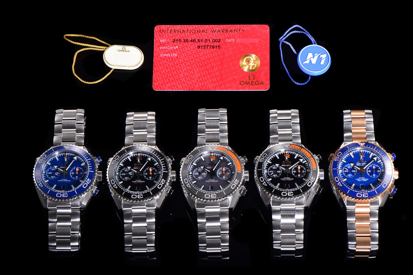 Omega Black Watch