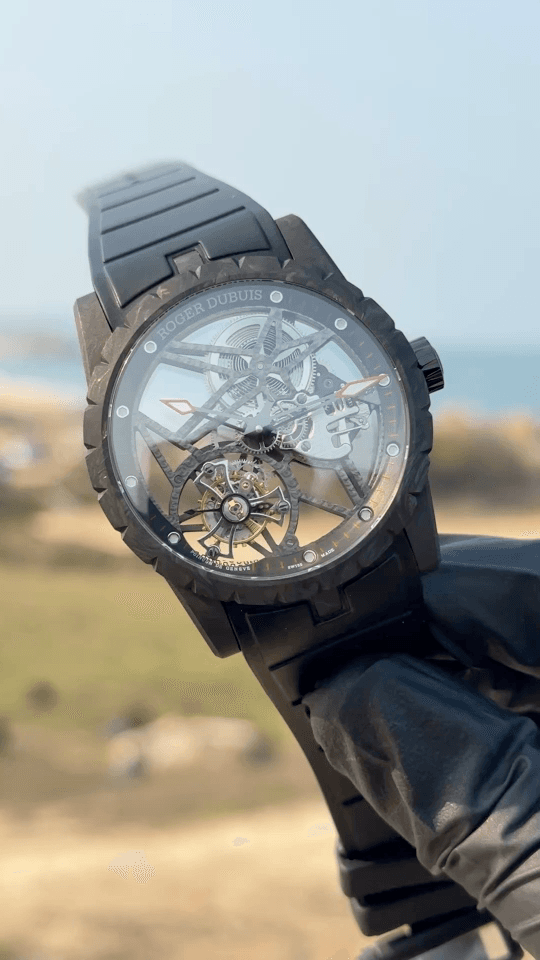 Luxury Brand Black Watch