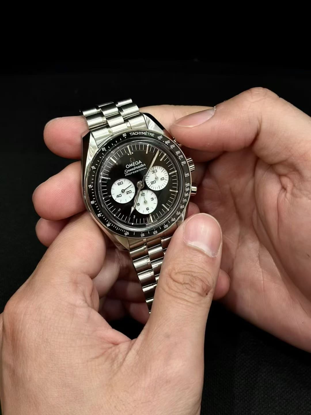 Omega Black Watch