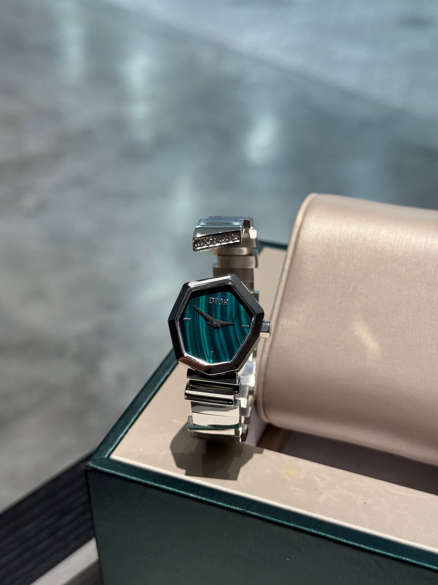 Dior White Watch