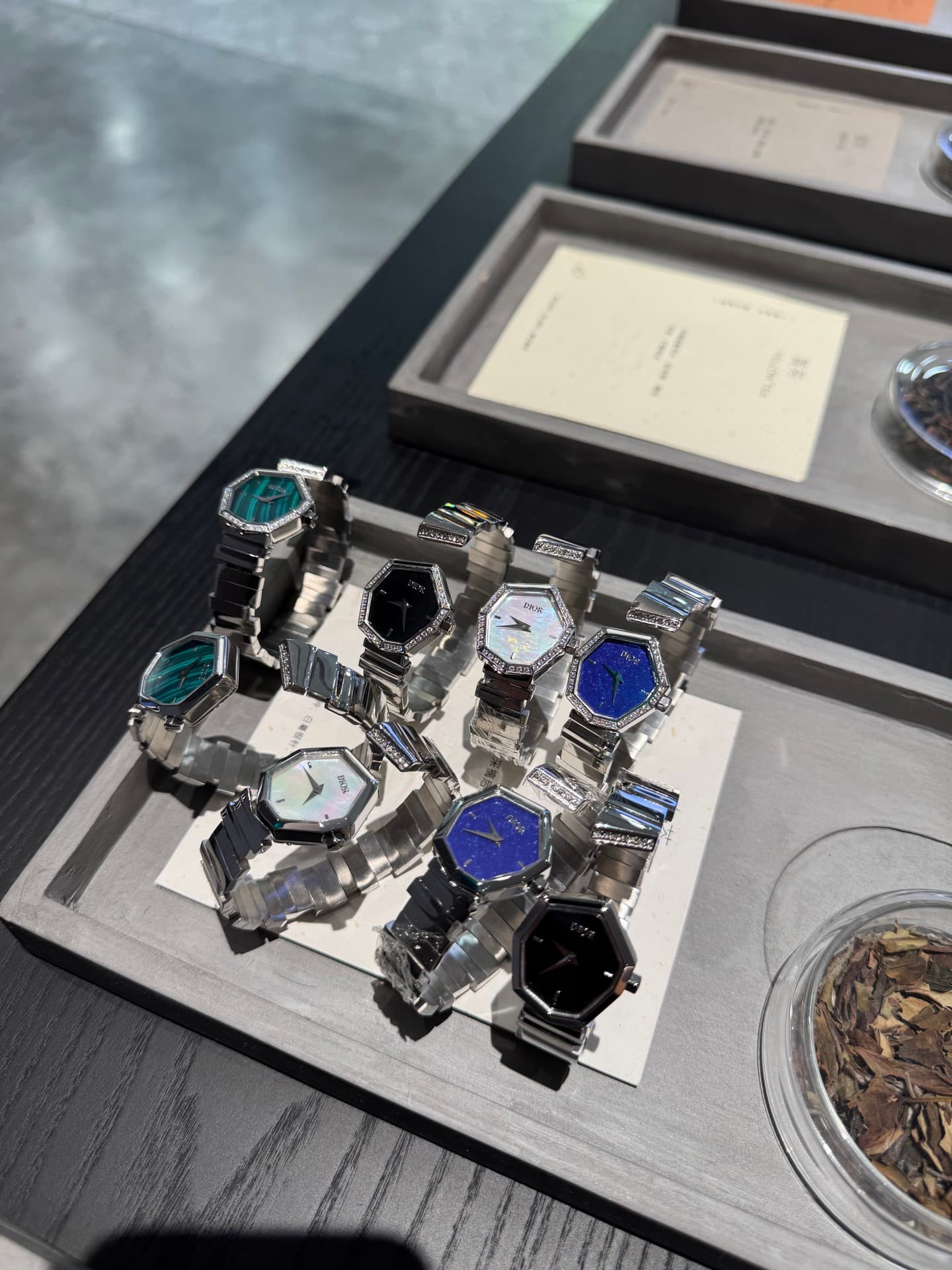 Dior White Watch