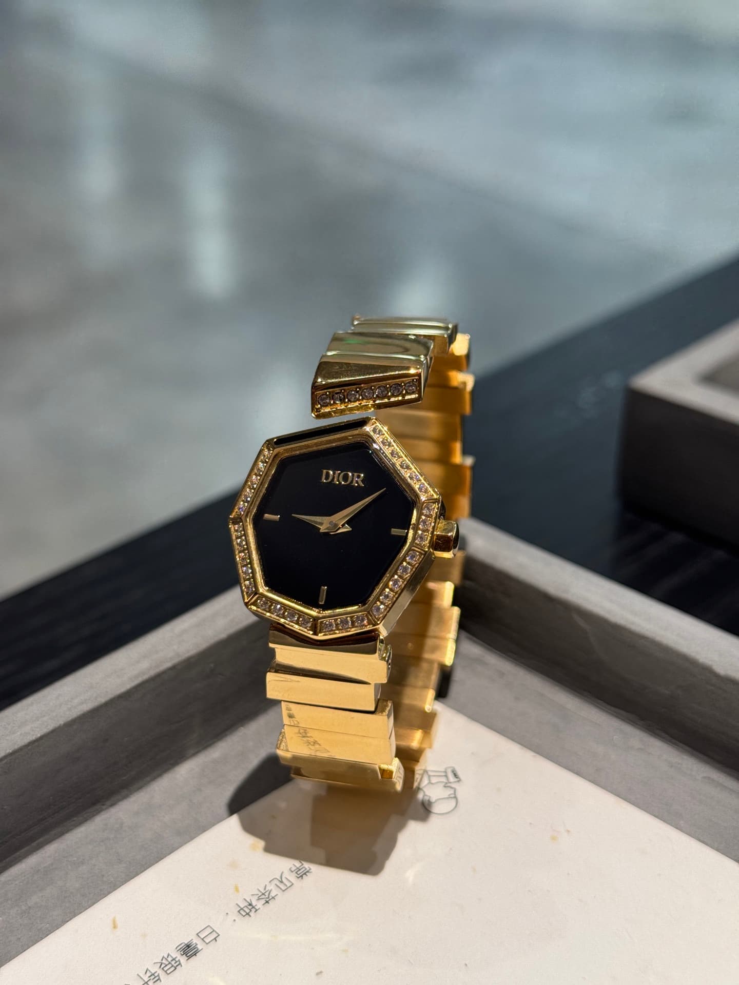 Dior White Watch