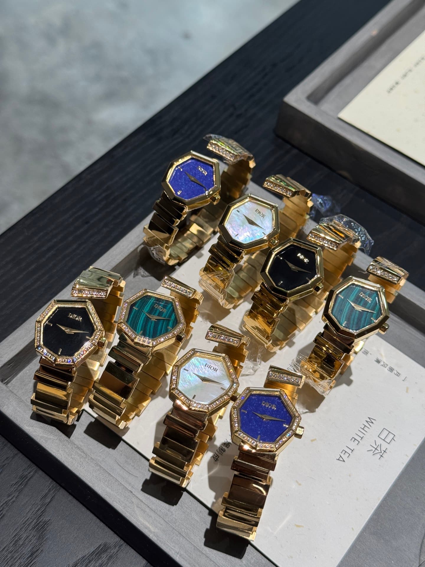 Dior White Watch