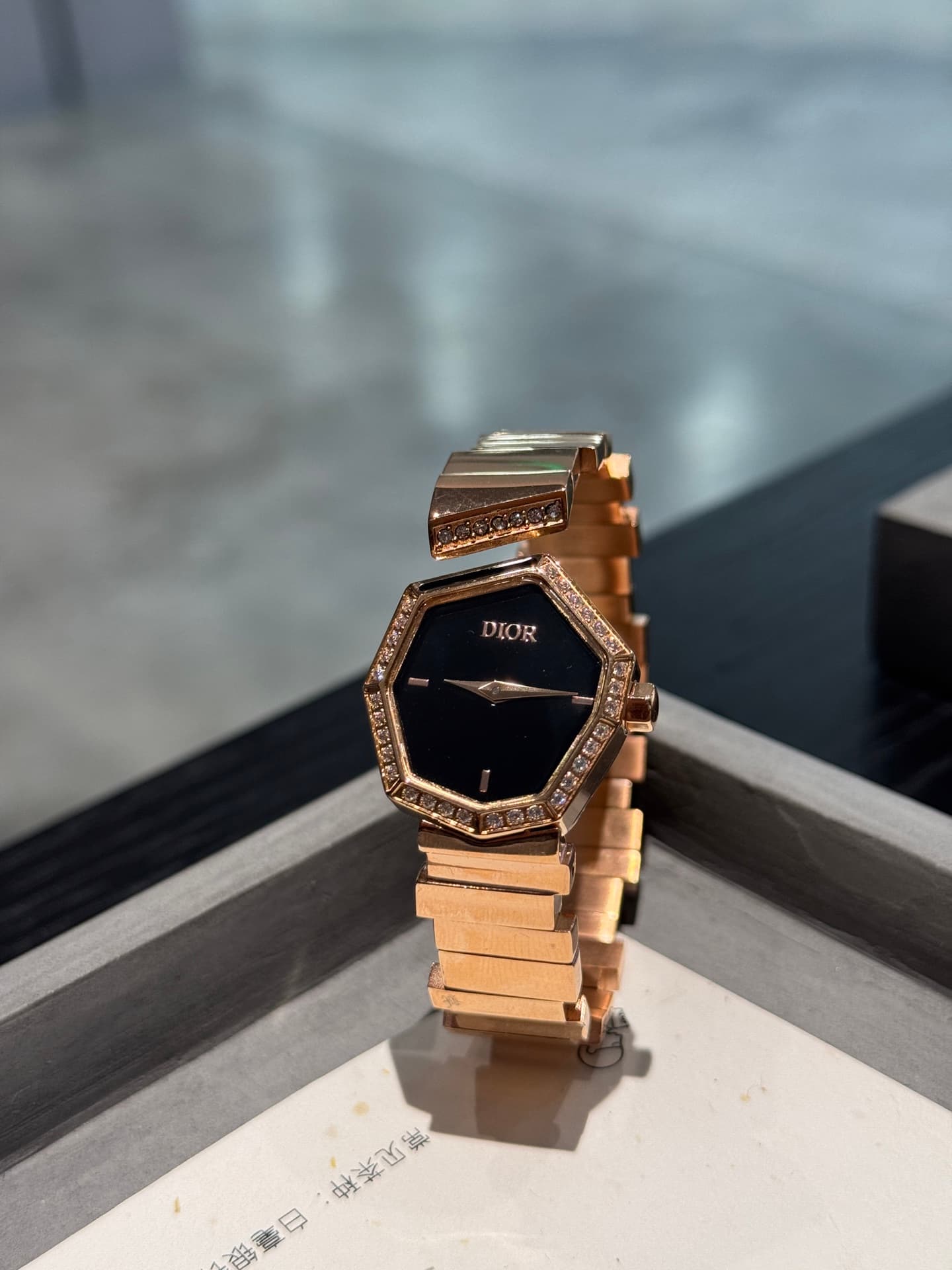 Dior White Watch