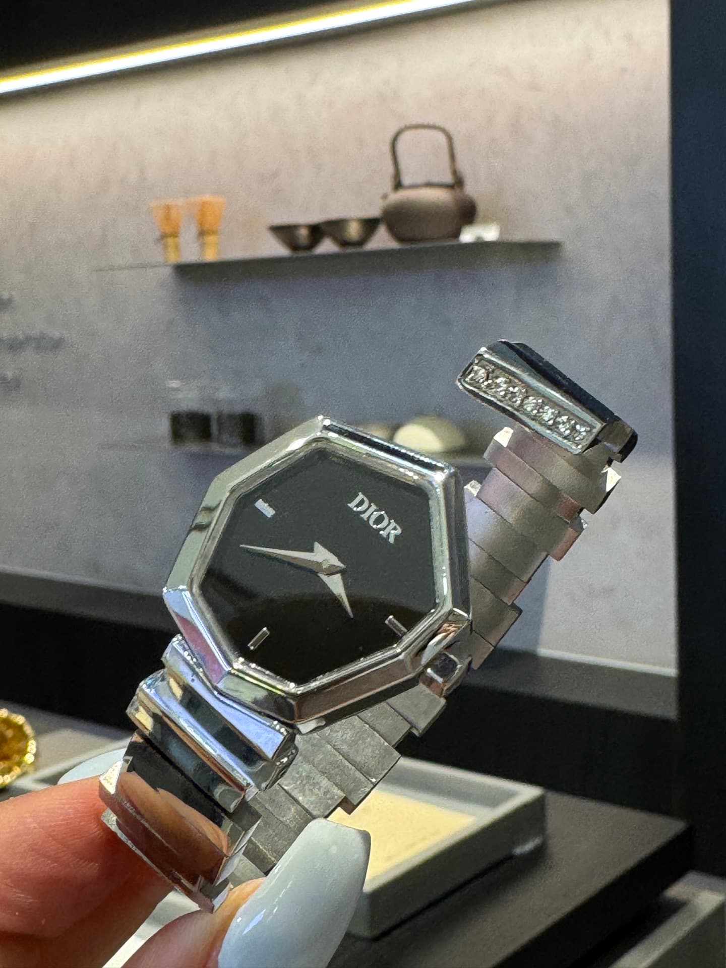 Dior White Watch