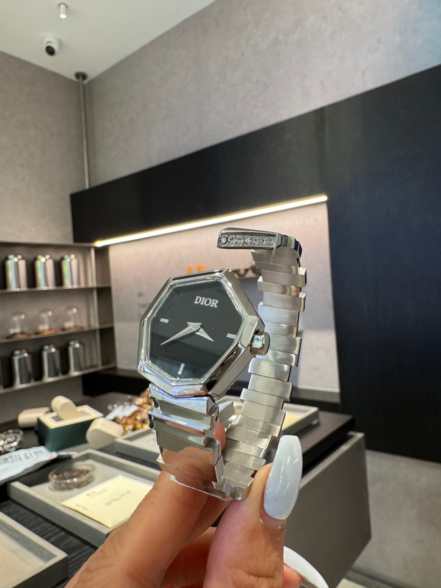 Dior White Watch