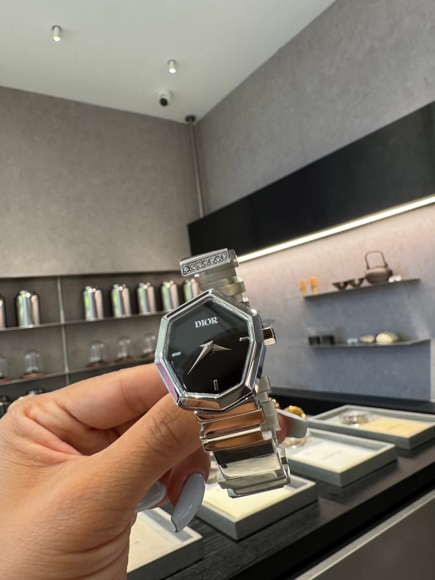 Dior White Watch