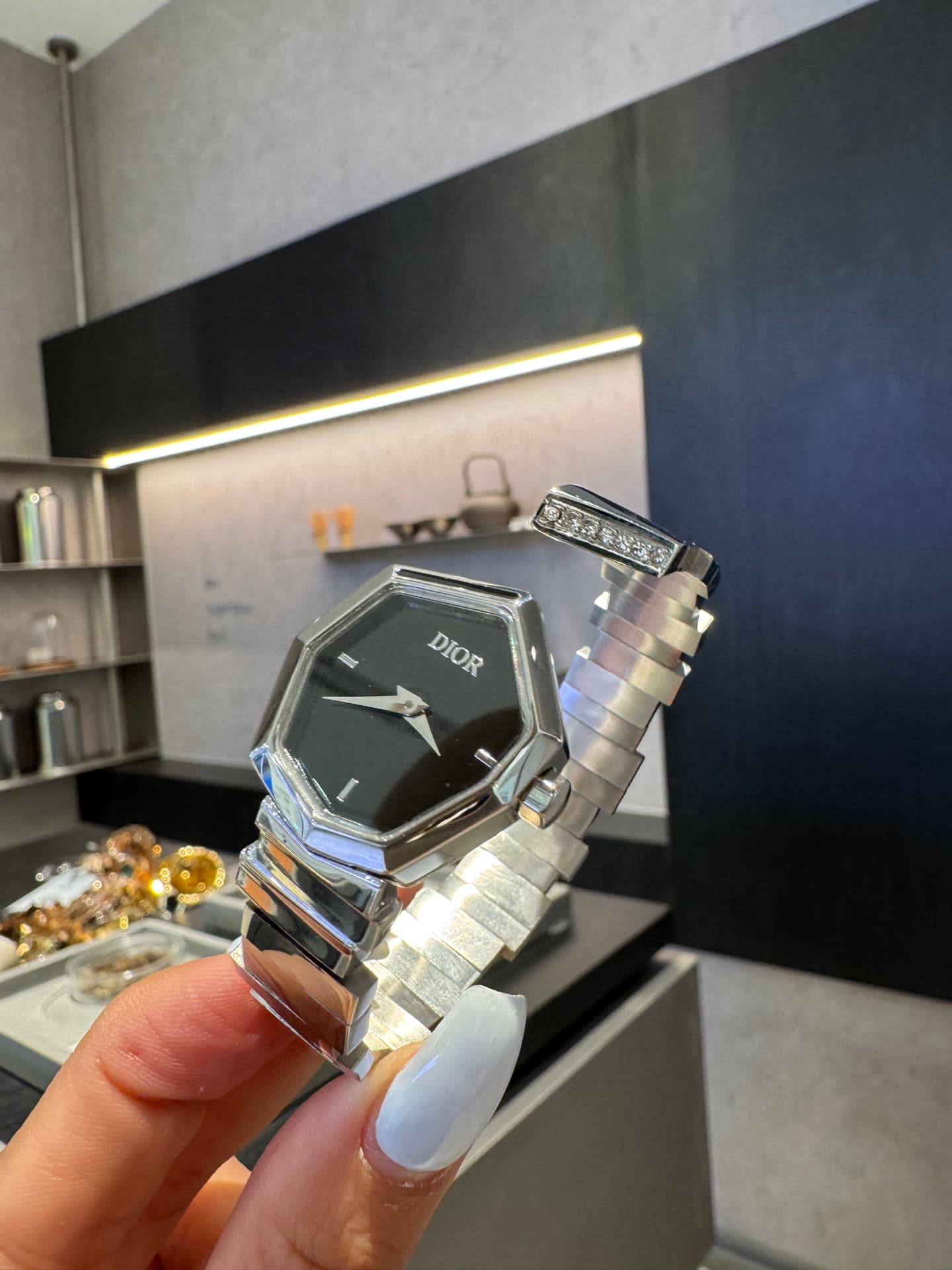 Dior White Watch