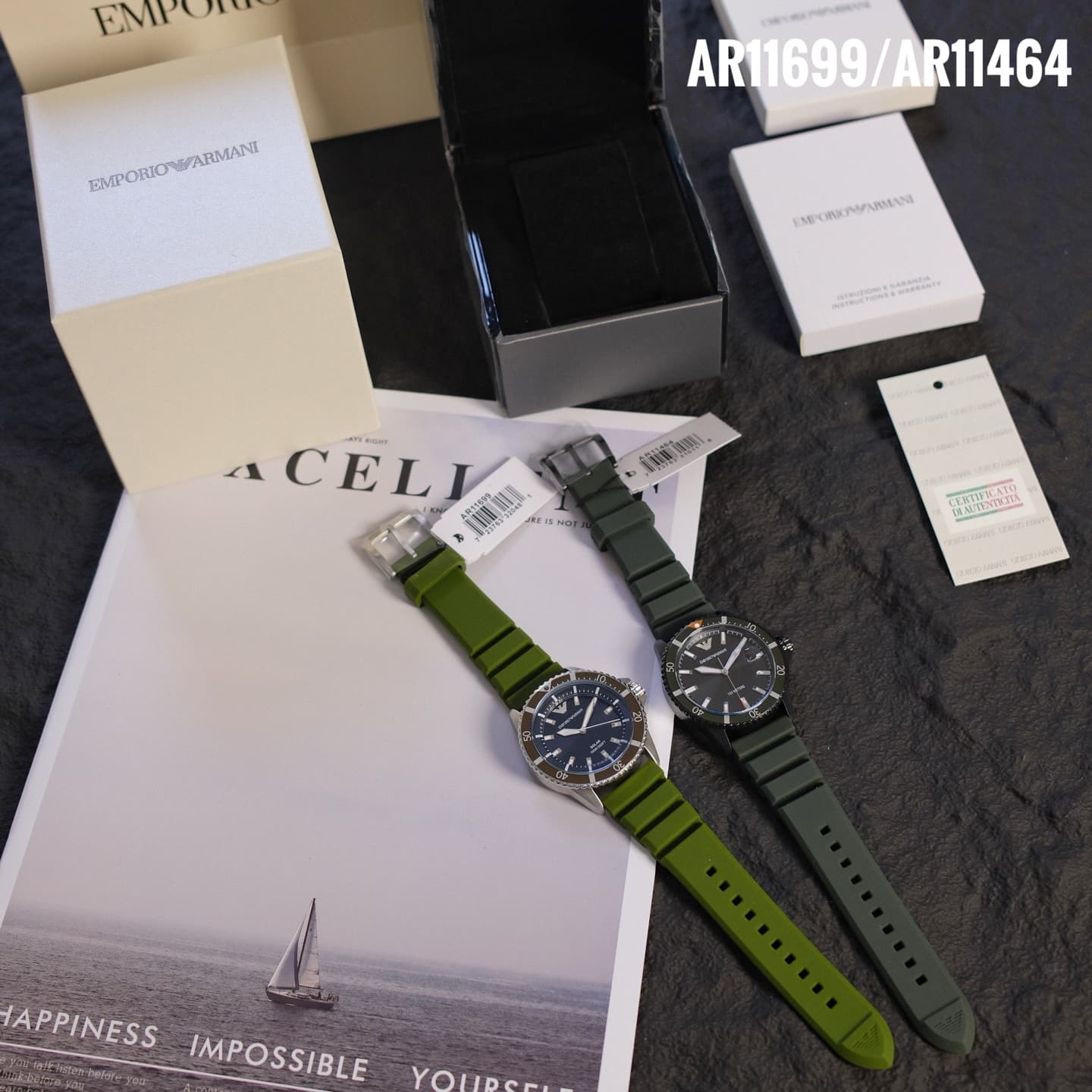 Armani Black Watch AR11699