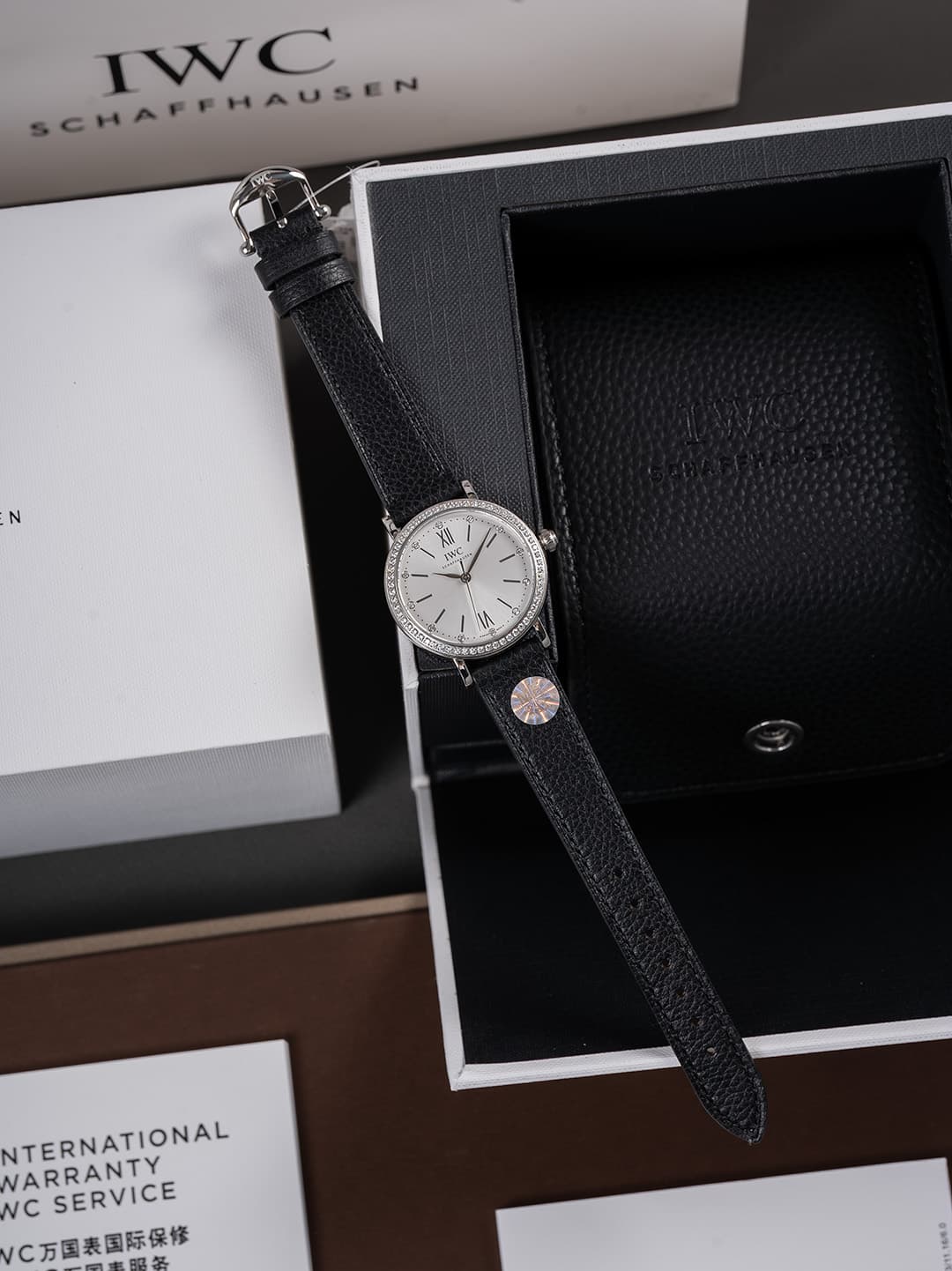 IWC White Watch