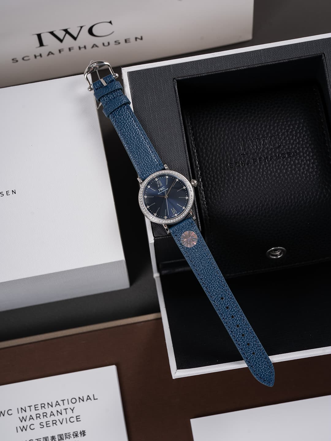 IWC White Watch