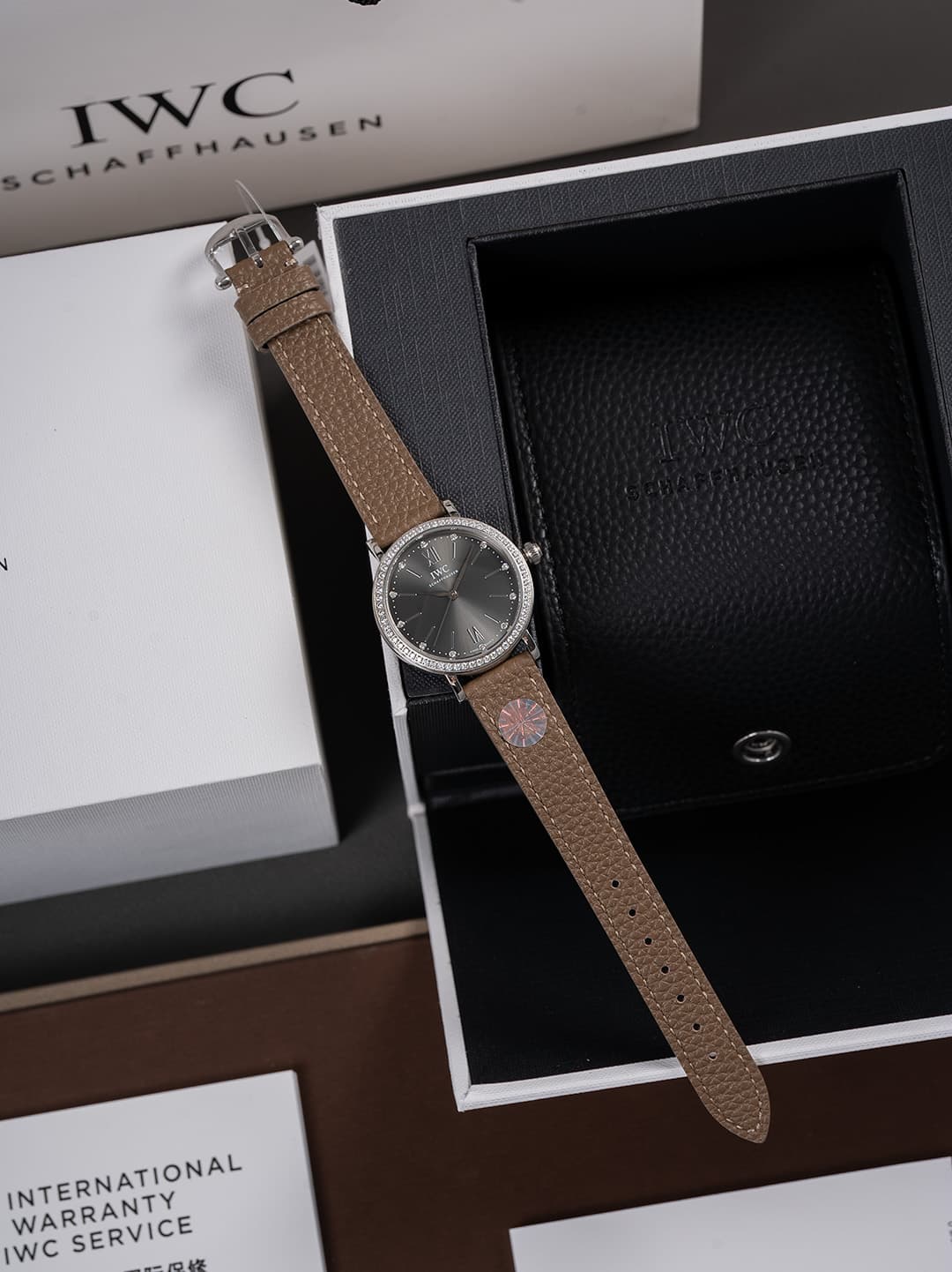 IWC White Watch