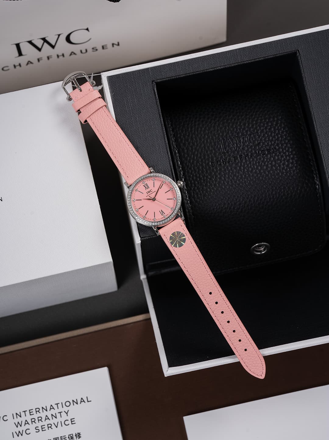 IWC White Watch