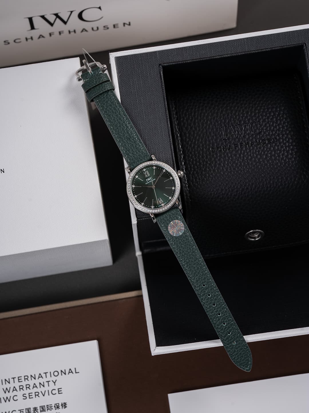 IWC White Watch