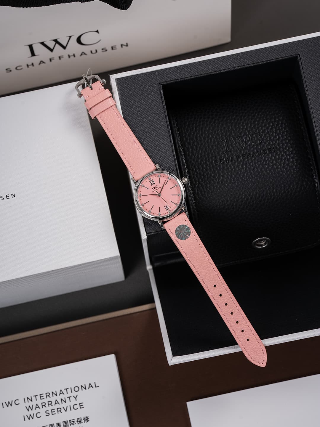 IWC White Watch