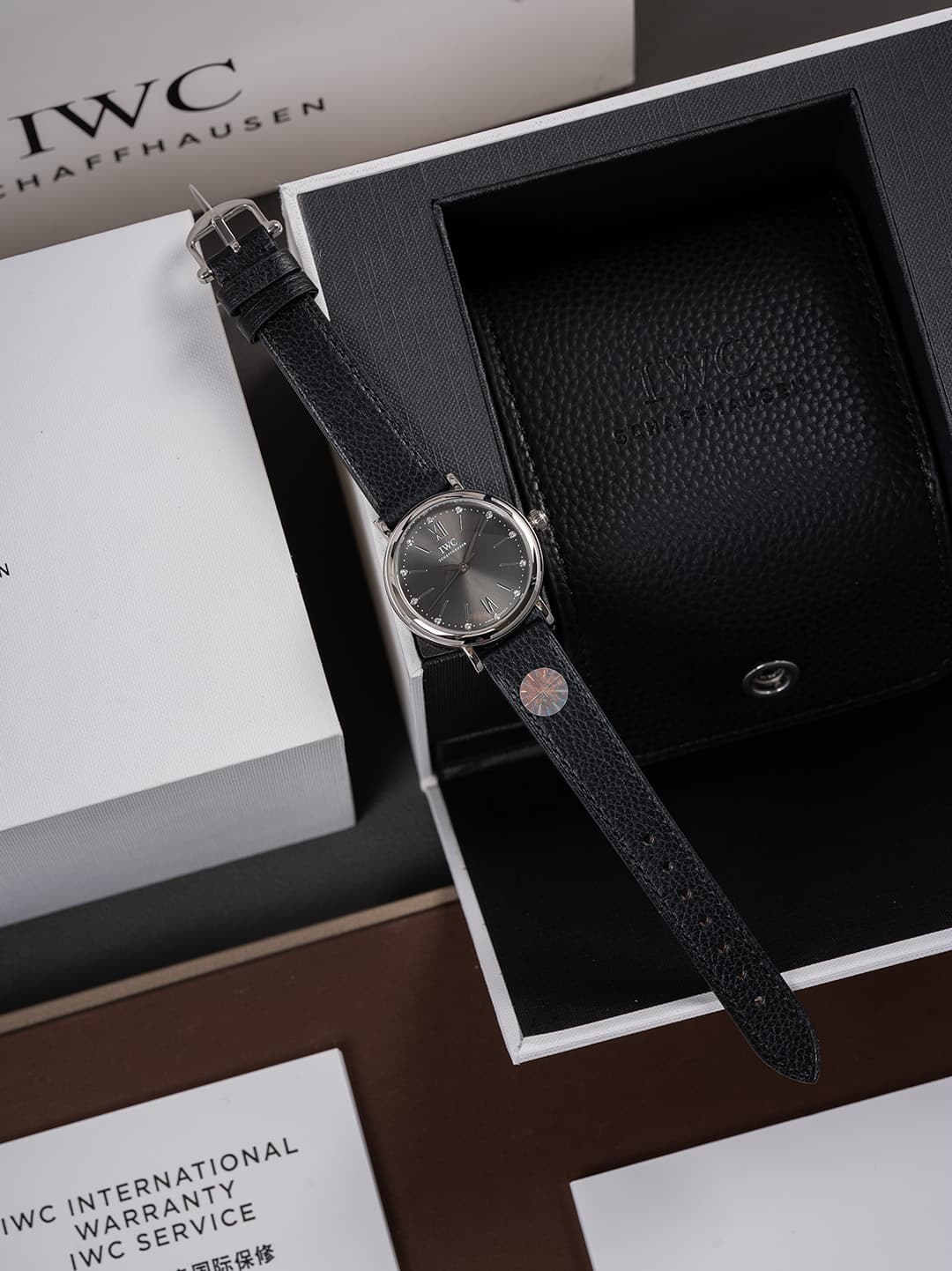 IWC White Watch