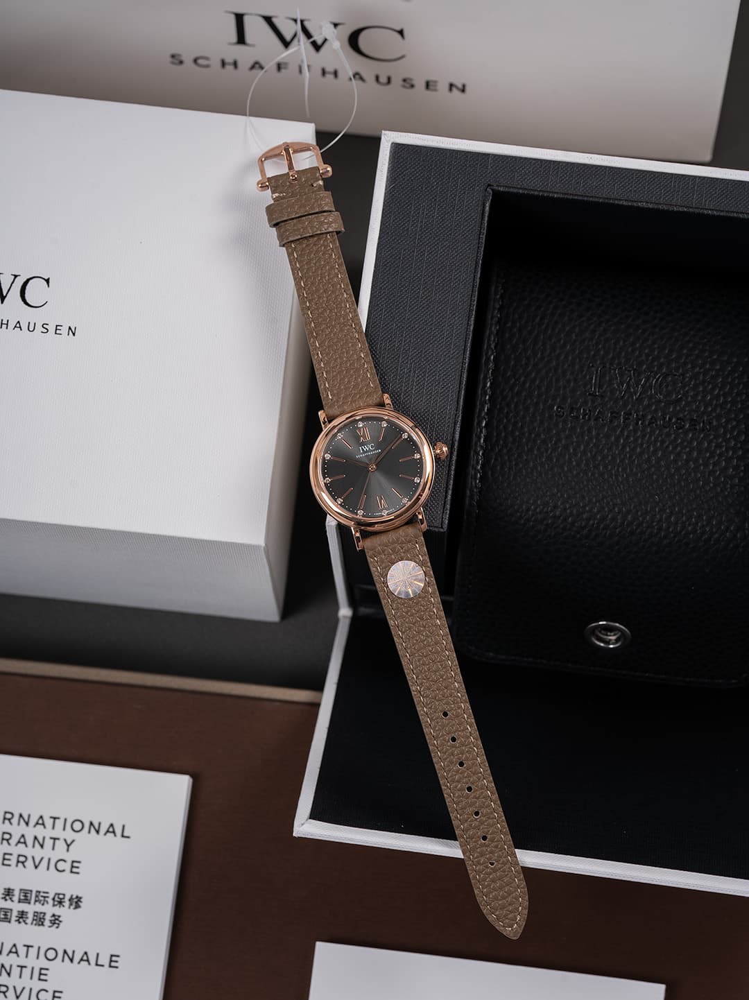 IWC White Watch