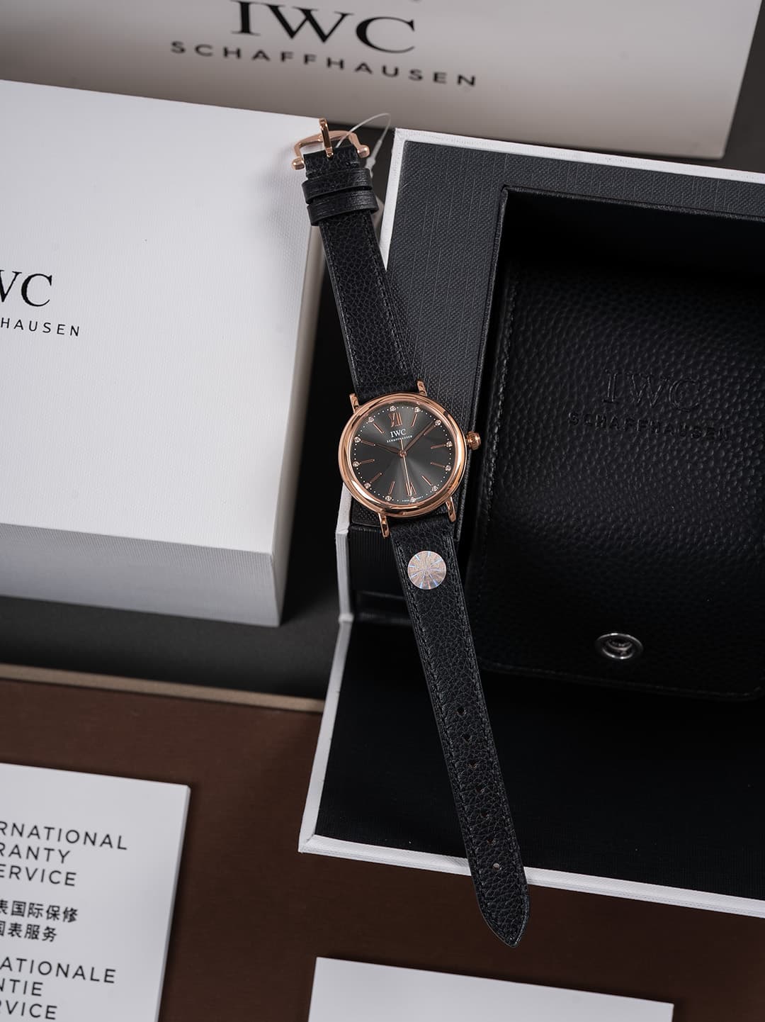IWC White Watch