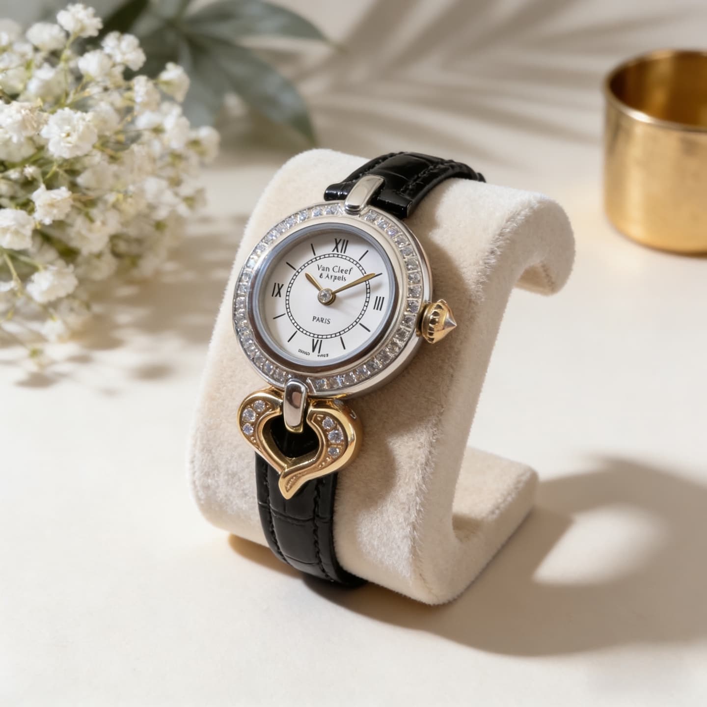 Luxury Watch White Medium Watch