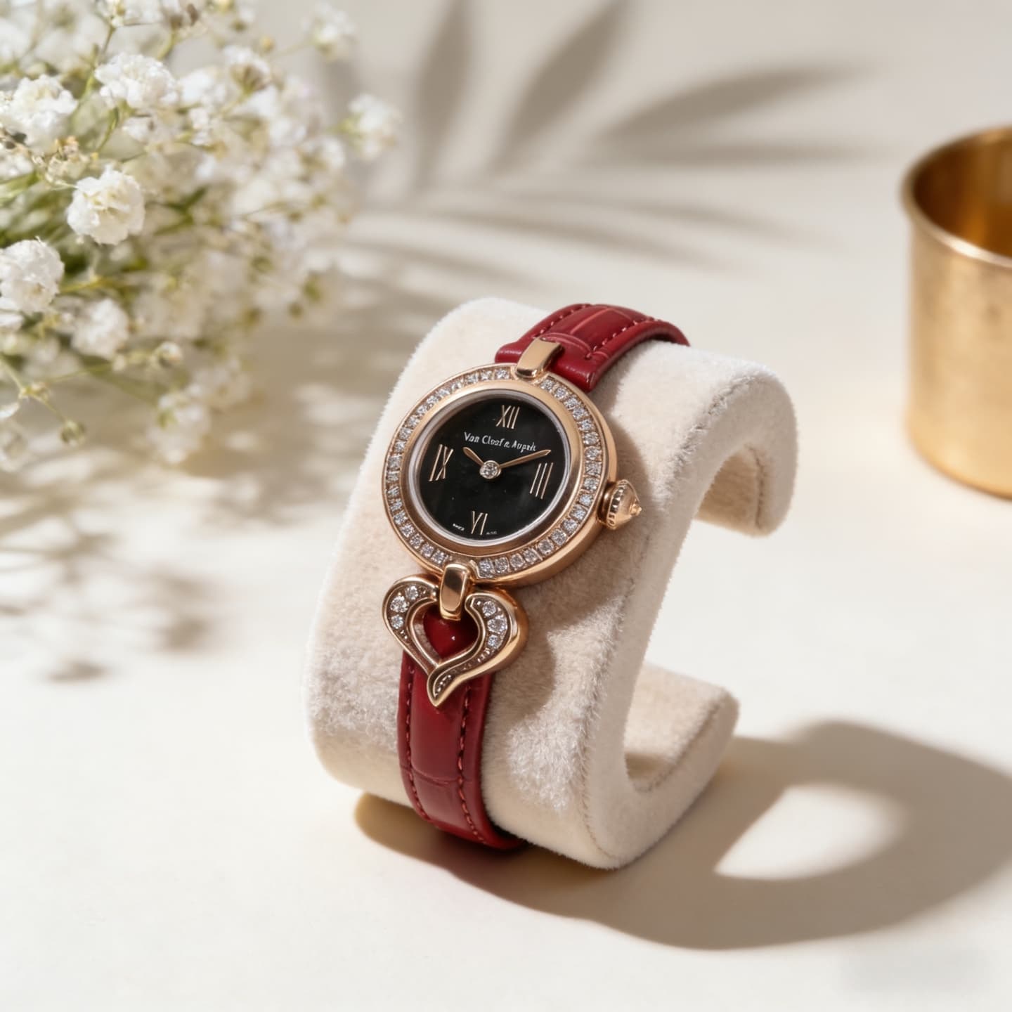 Luxury Watch White Medium Watch