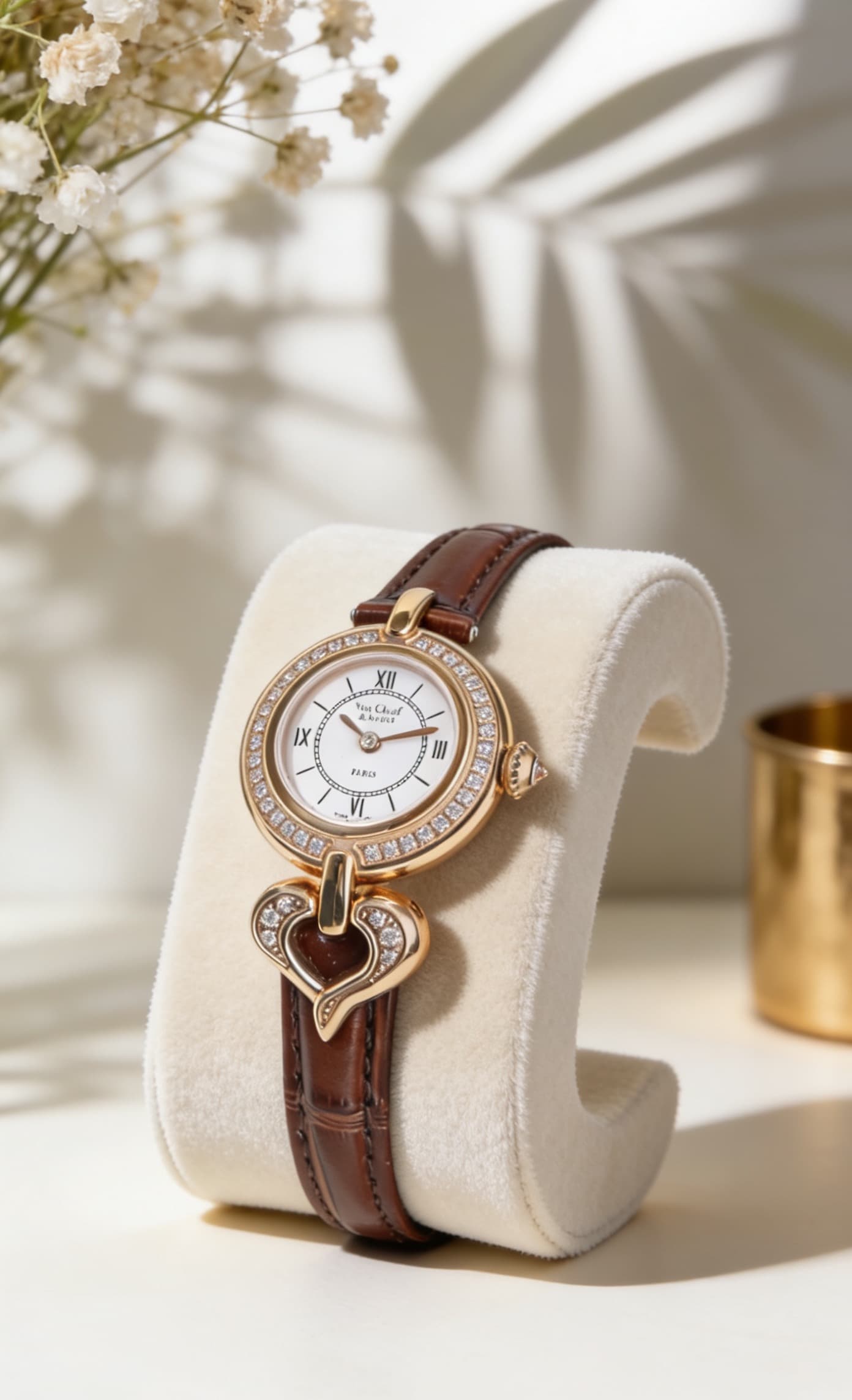 Luxury Watch White Medium Watch