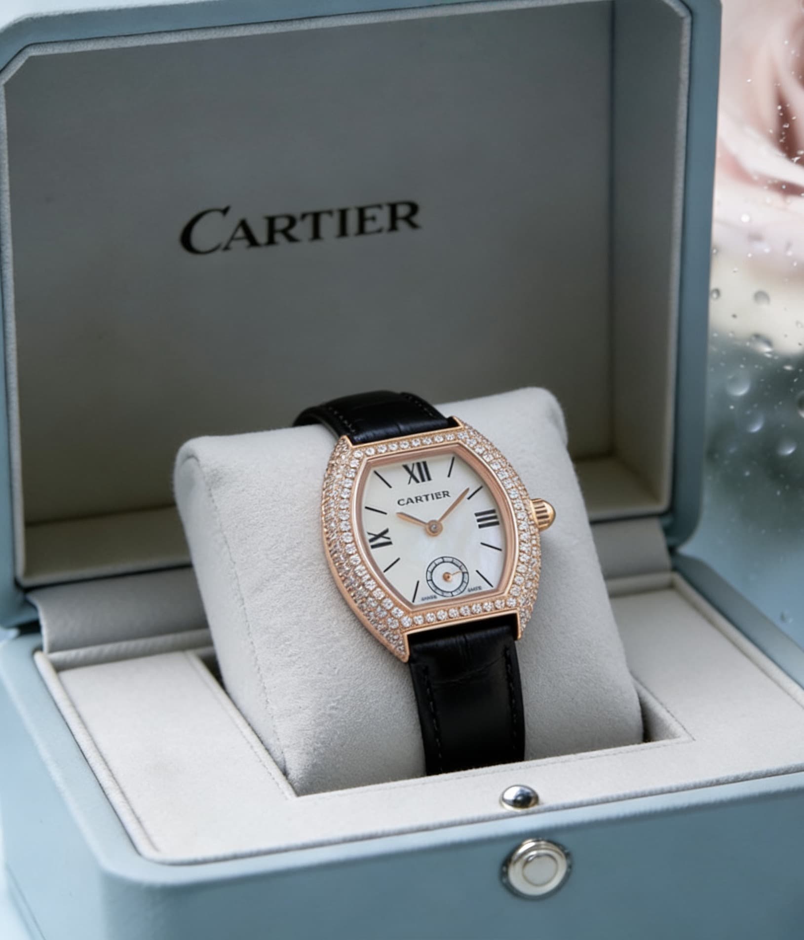 Cartier Blue Mini Watch