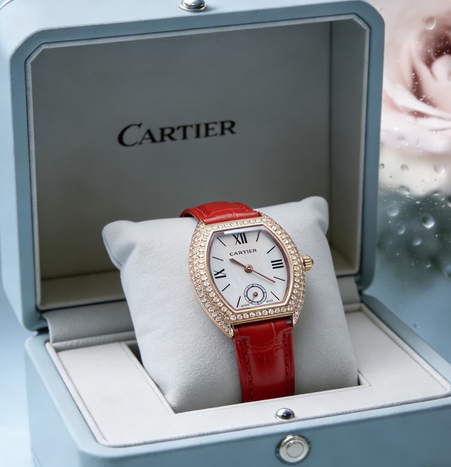 Cartier Blue Mini Watch