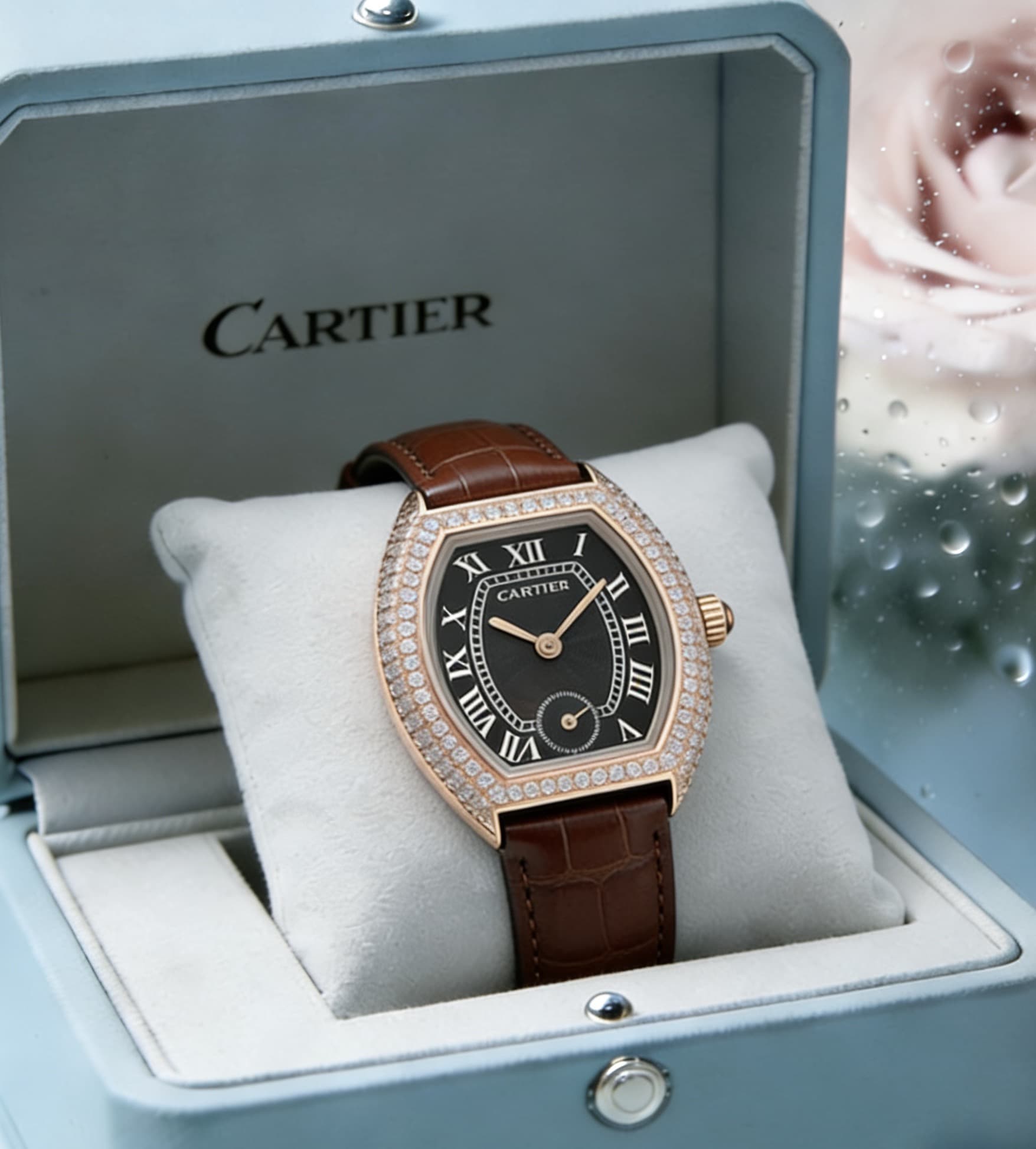 Cartier Blue Mini Watch