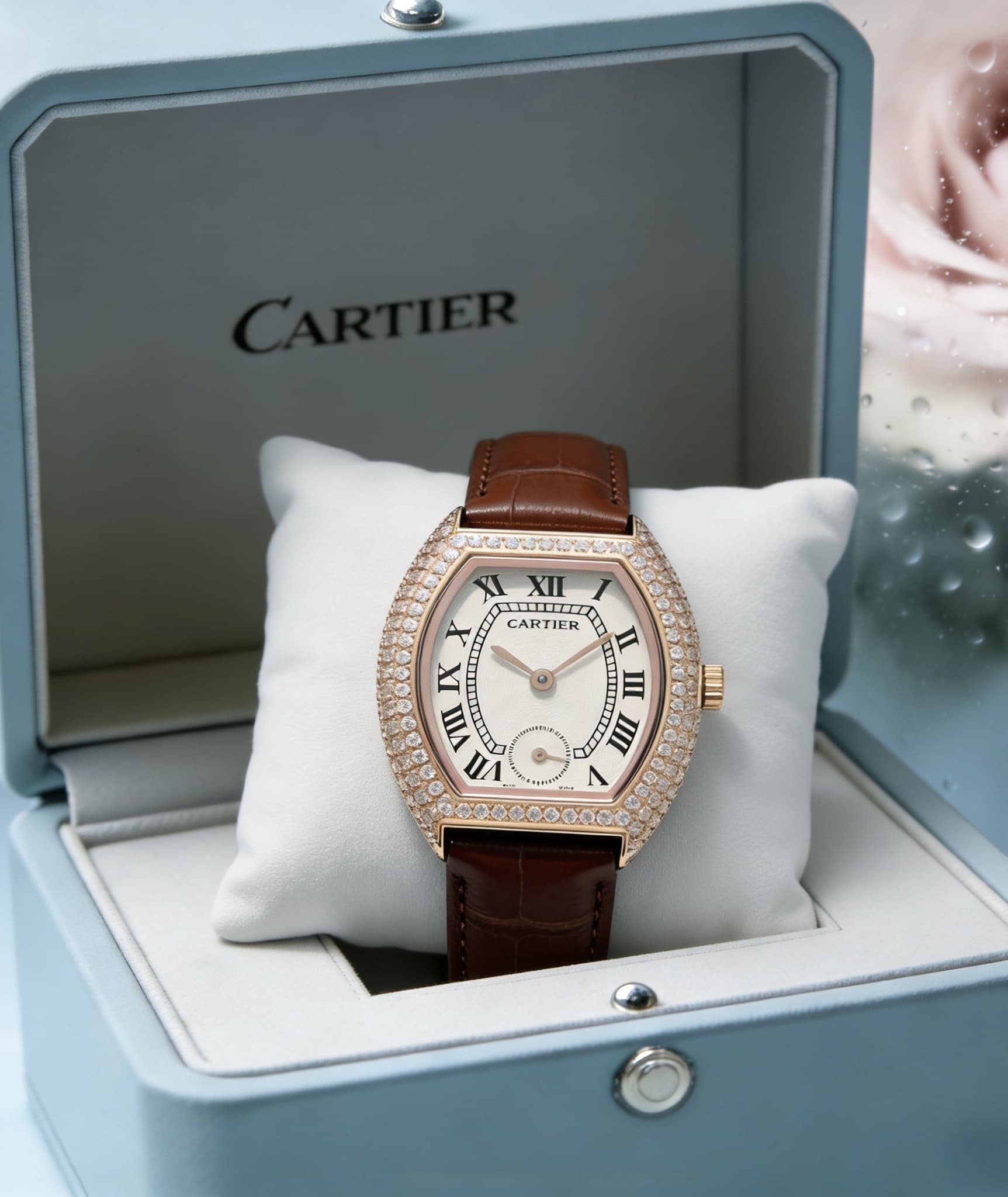 Cartier Blue Mini Watch