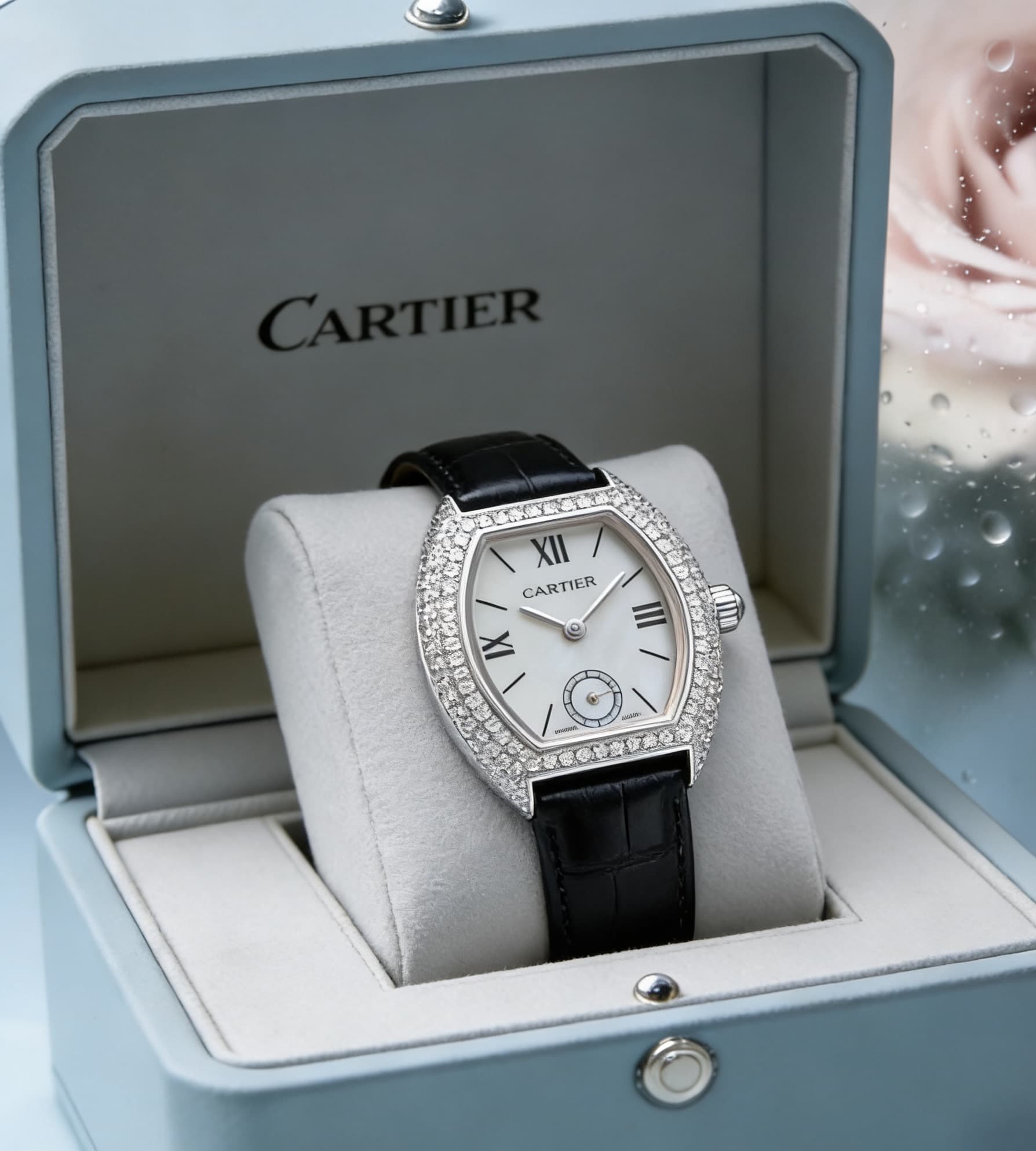 Cartier Blue Mini Watch