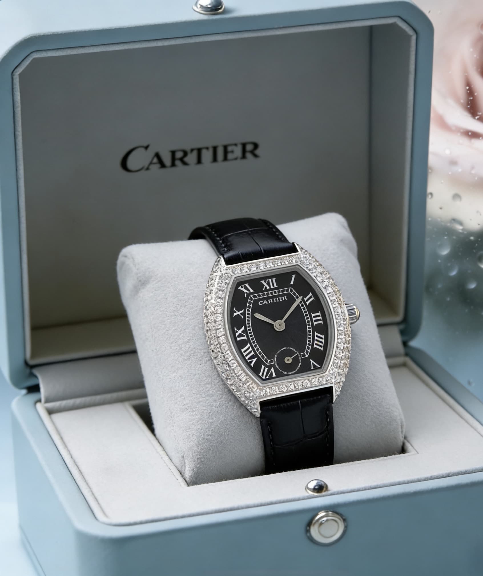 Cartier Blue Mini Watch