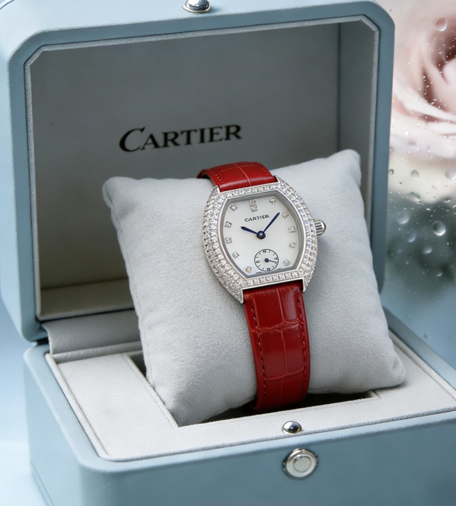 Cartier Blue Mini Watch
