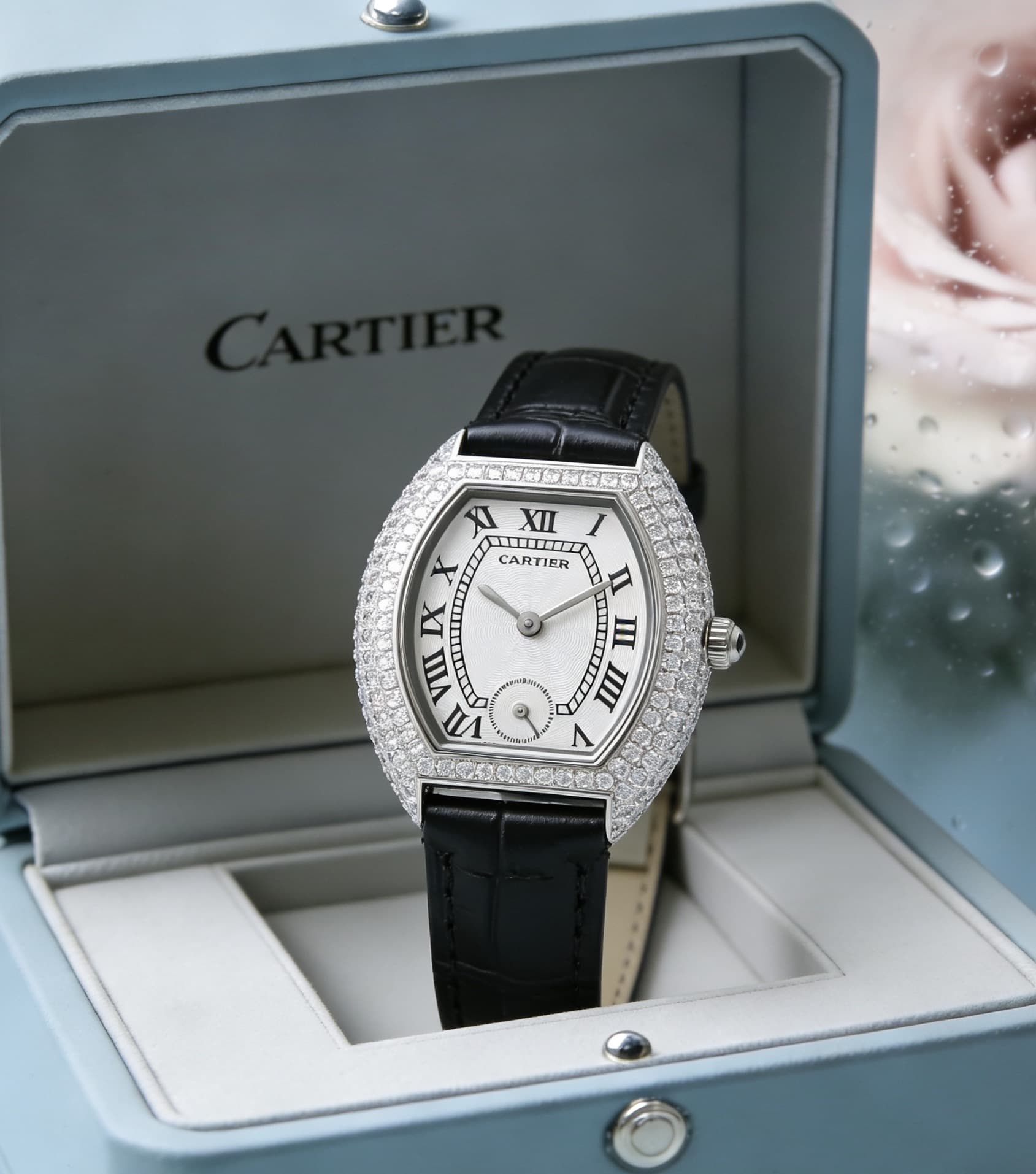 Cartier Blue Mini Watch