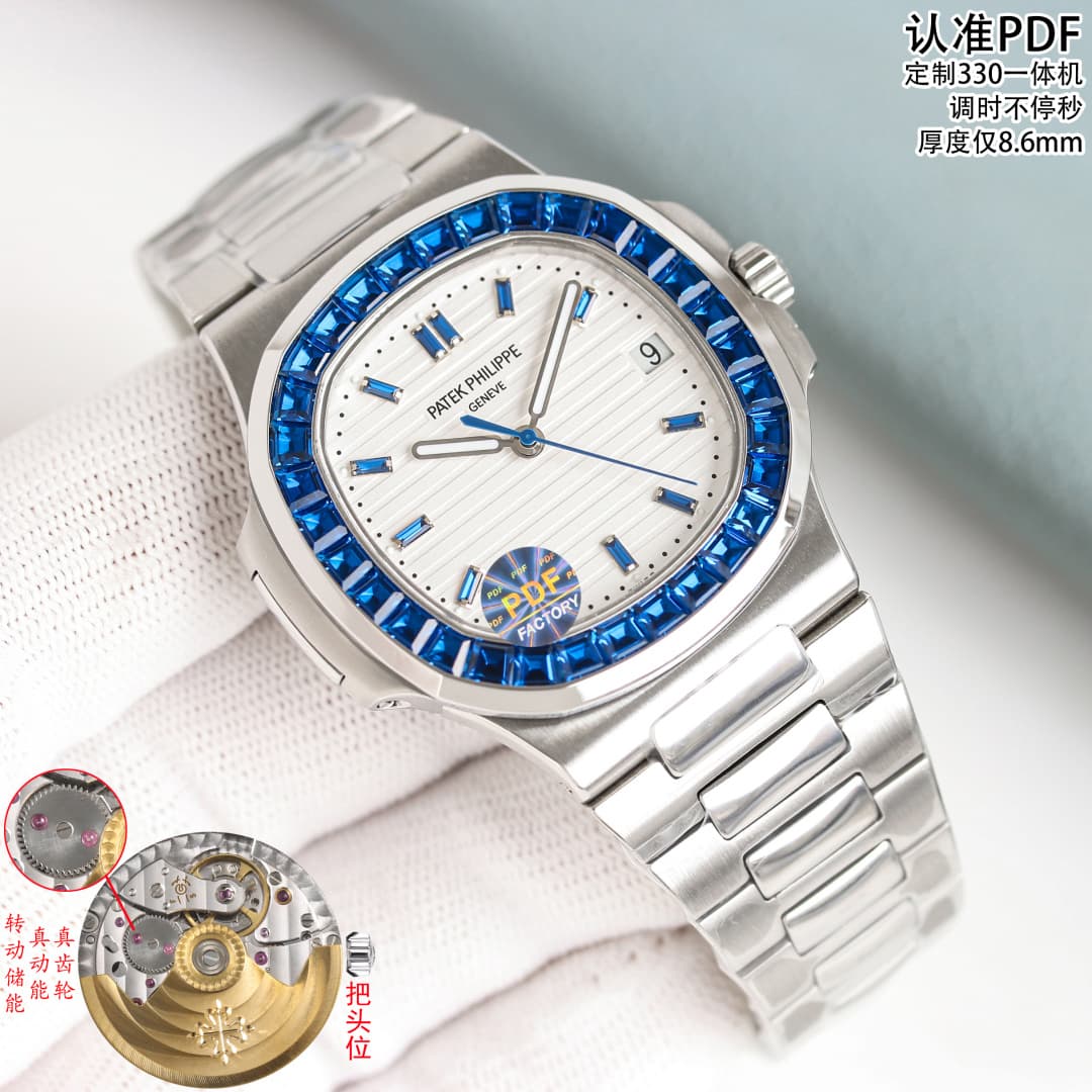 Patek Philippe Blue Watch Cal26