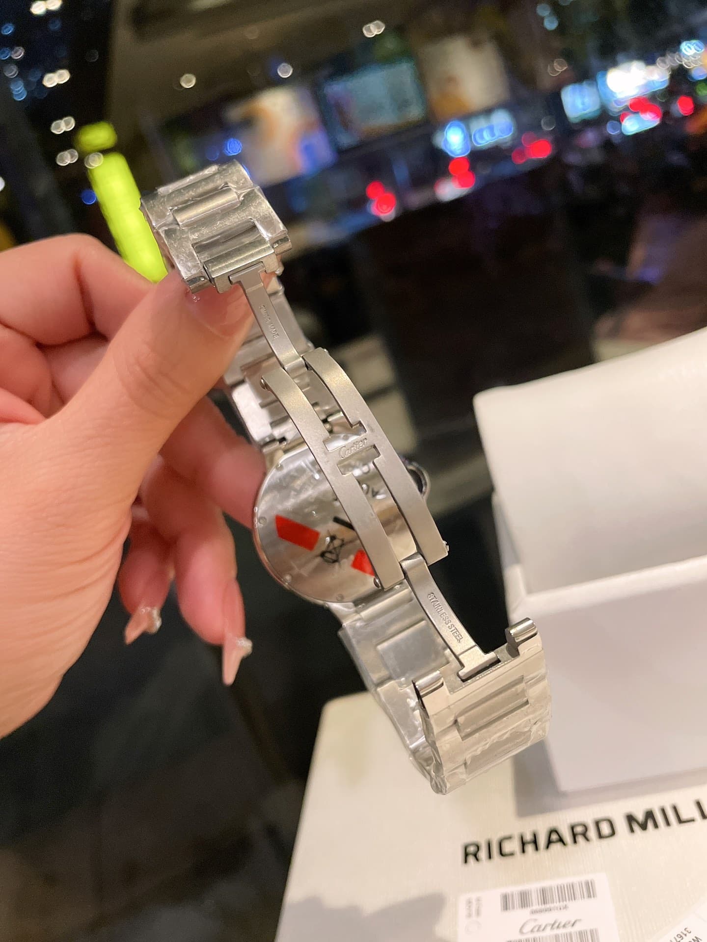 Cartier White Watch