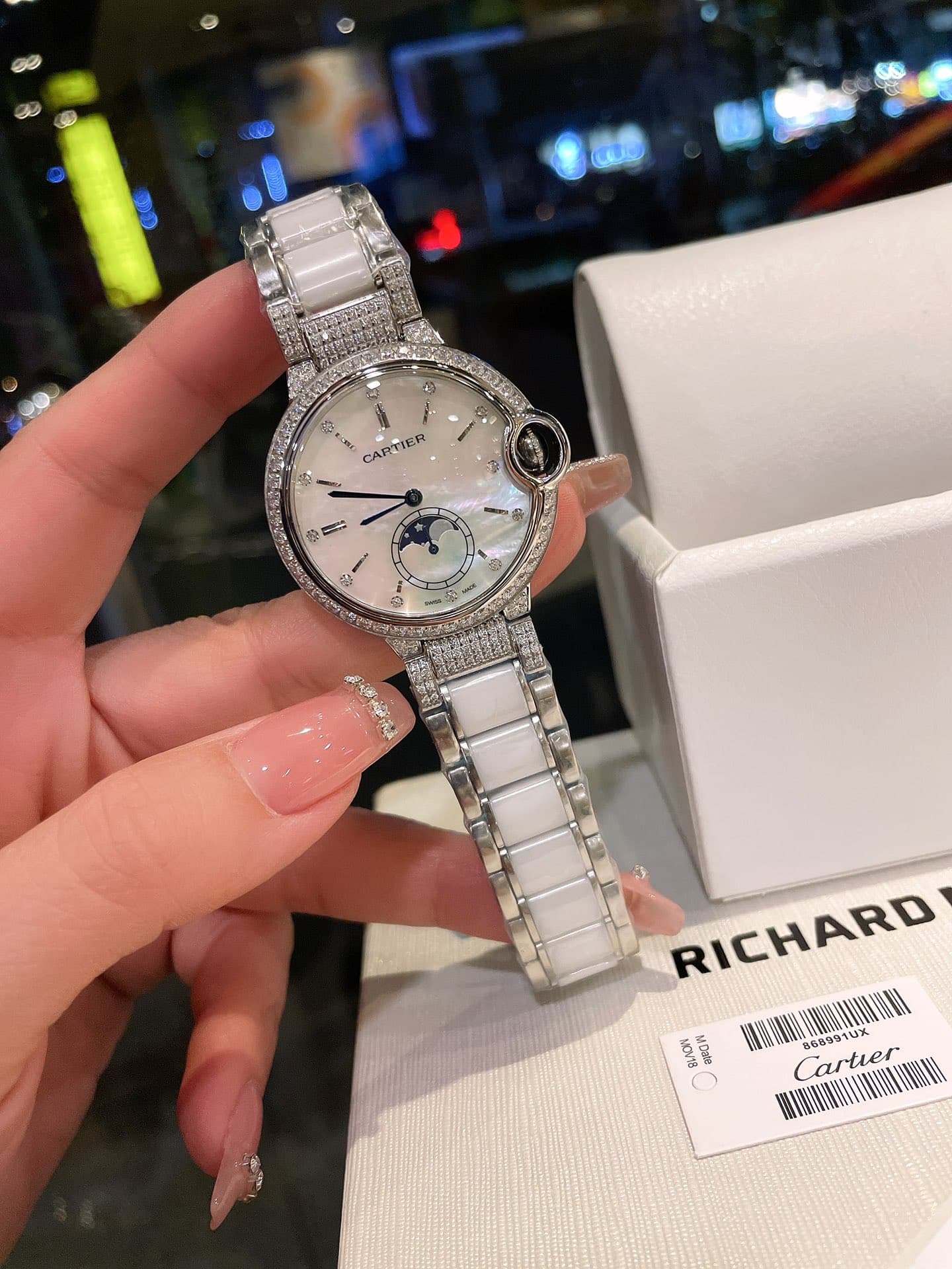 Lacoste White Watch