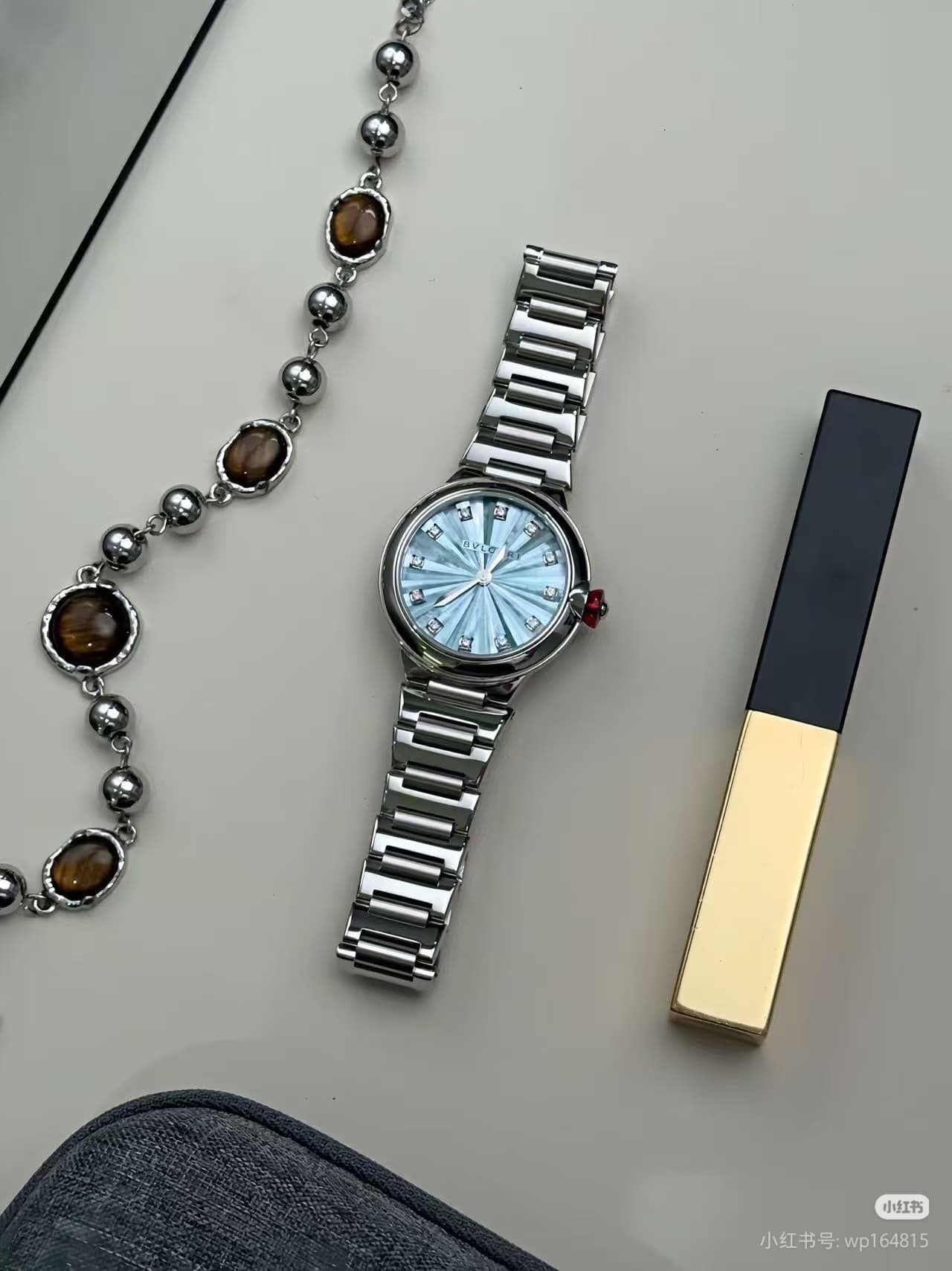 Louis Vuitton White Watch