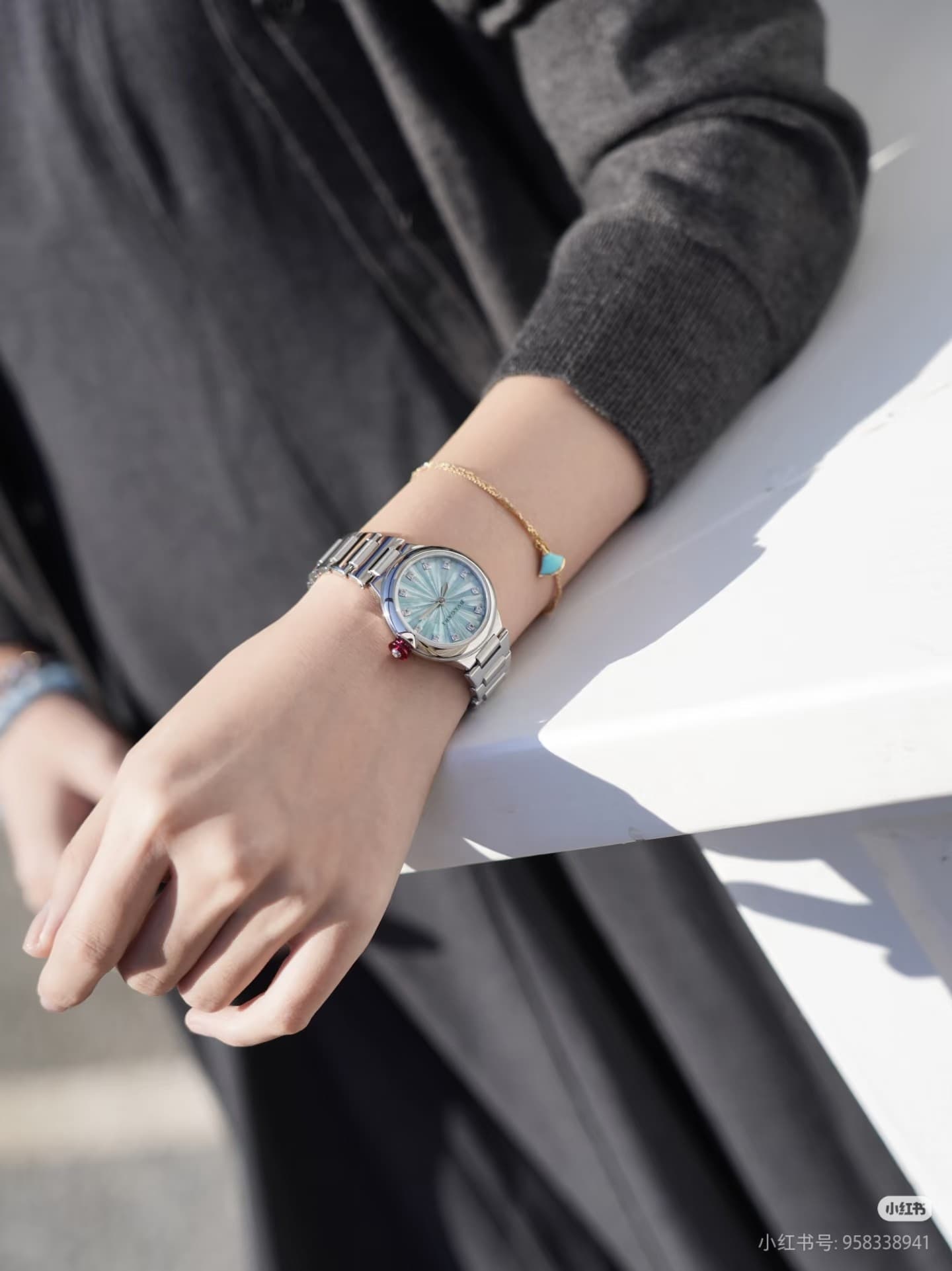 Louis Vuitton White Watch