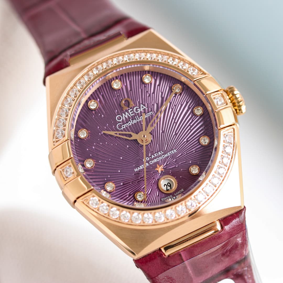 Omega Cream Watch