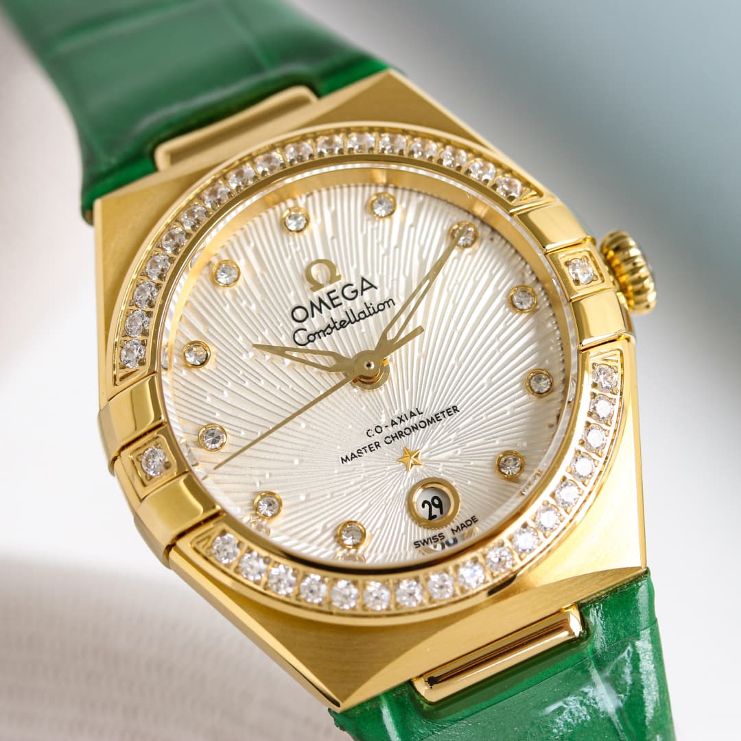 Omega Cream Watch