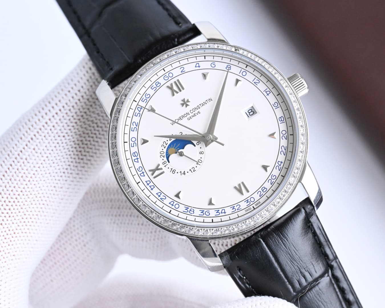 Vacheron Constantin White Watch 8217