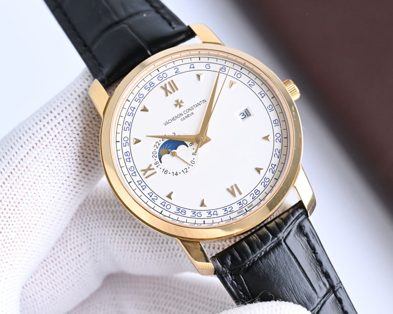 Vacheron Constantin White Watch 8217