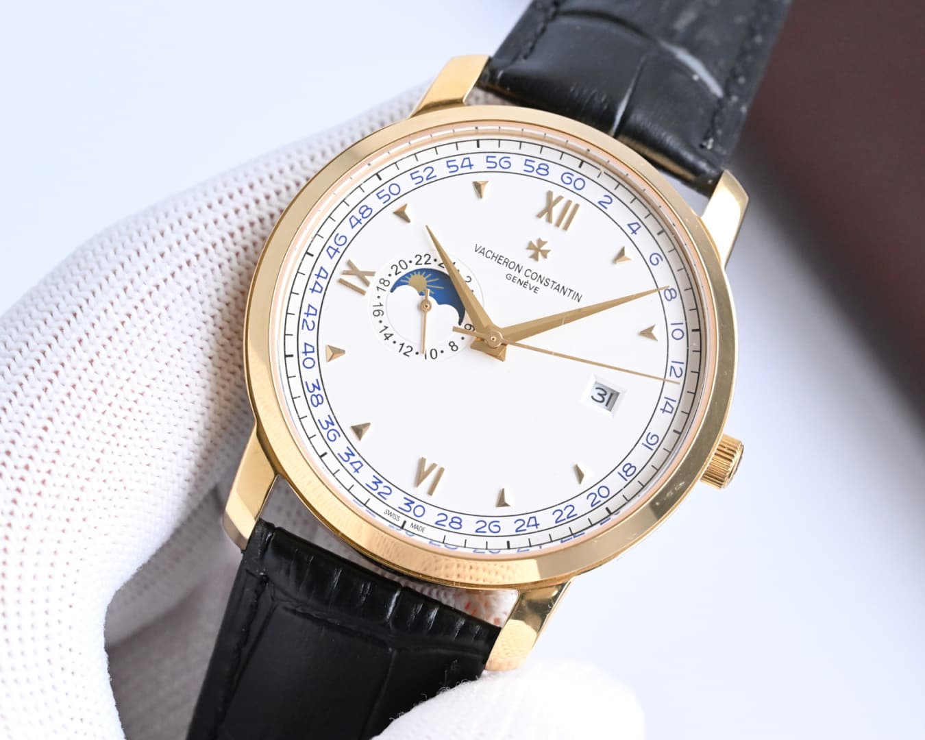 Vacheron Constantin White Watch 8217