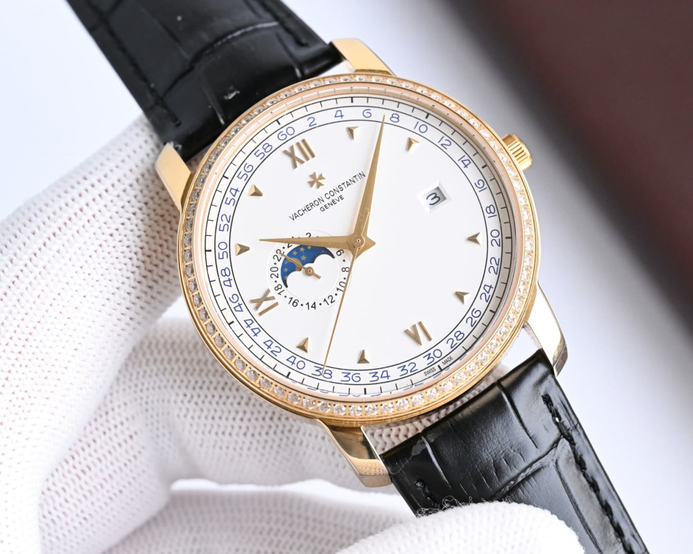 Vacheron Constantin White Watch 8217