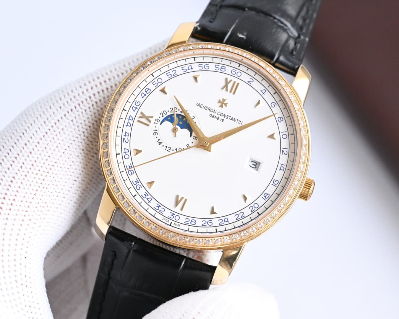 Vacheron Constantin White Watch 8217
