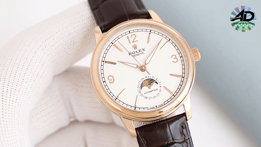 Rolex White Watch ETA2824