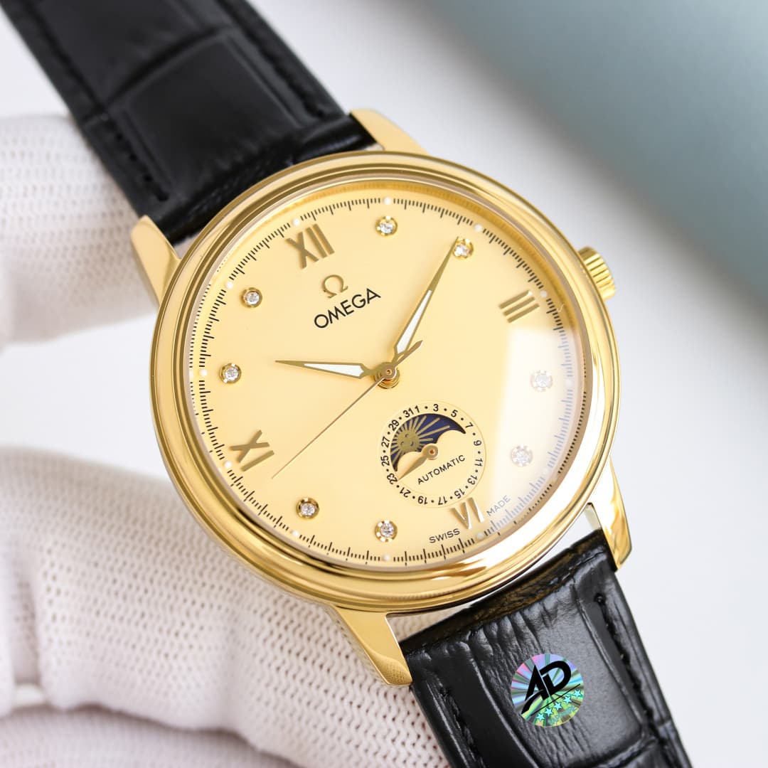Omega Gold Watch ETA2824